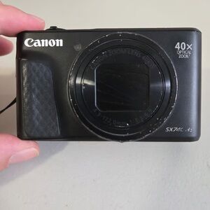 Canon SX74C Black Digital Camera with 40x Optical Zoom
